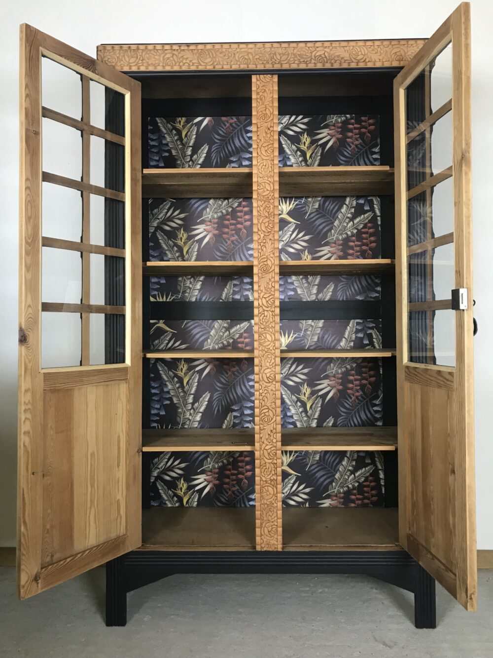 Armoire vitrine de style Art Déco – Image 3