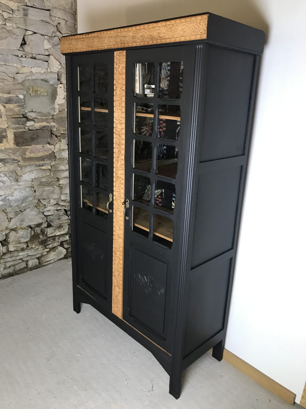 Armoire vitrine de style Art Déco – Image 2