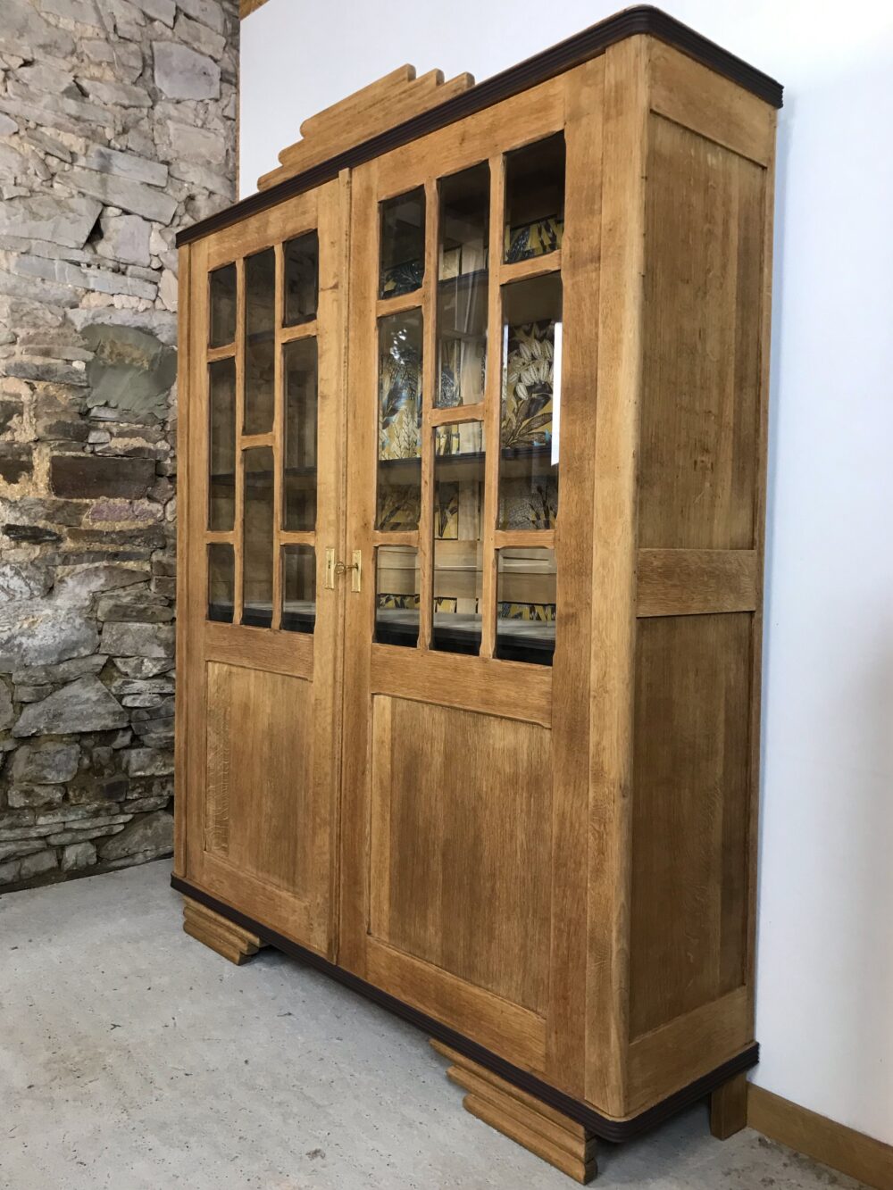 Armoire vitrine de style Art Déco – Image 2